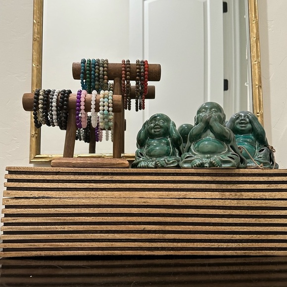 💎 Natural HEALING Gem Stone Beaded Stretch Bracelets - Picture 4 of 10